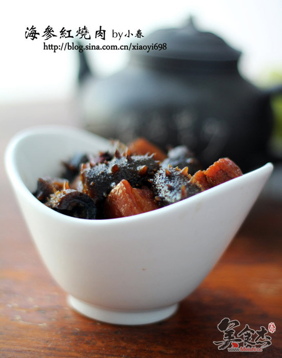 Braised Pork with Sea Cucumber recipe
