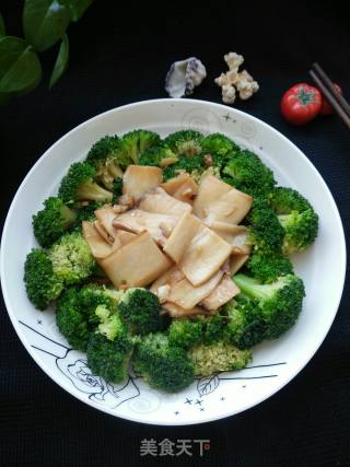 Broccoli and Pleurotus Eryngii Assortment recipe