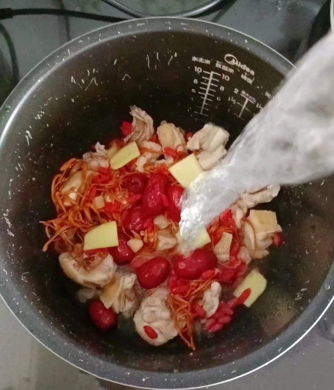 Cordyceps Flower Scallop Chicken Soup recipe