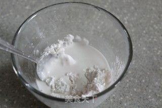 Homemade Lily Lotus Seed Arrowroot Cake-a Delicacy Served on A Dog Plate recipe