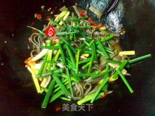 Stir-fried Beef Tripe with Ginger and Green Onion recipe