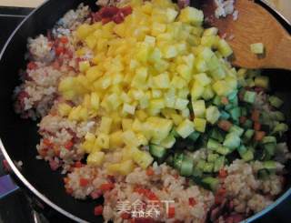 [bacon "beauty" and "big" Different]-bacon and Pineapple Fried Rice recipe