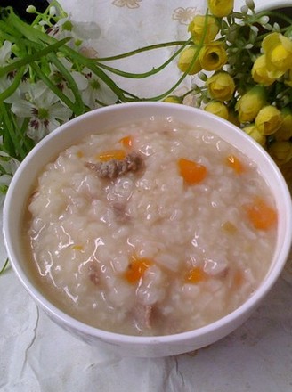 Carrot Beef Porridge recipe