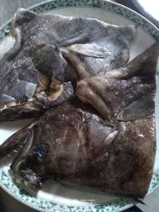 Sauce-flavored Plaice Head recipe