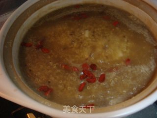 Old Brown Sugar Quinoa Yam Millet Health Porridge recipe