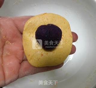 Homemade Purple Potato Pumpkin Pie recipe