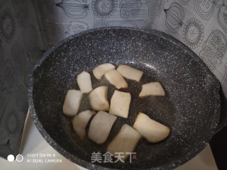 Low-fat and Less Fried Eryngii Mushrooms recipe