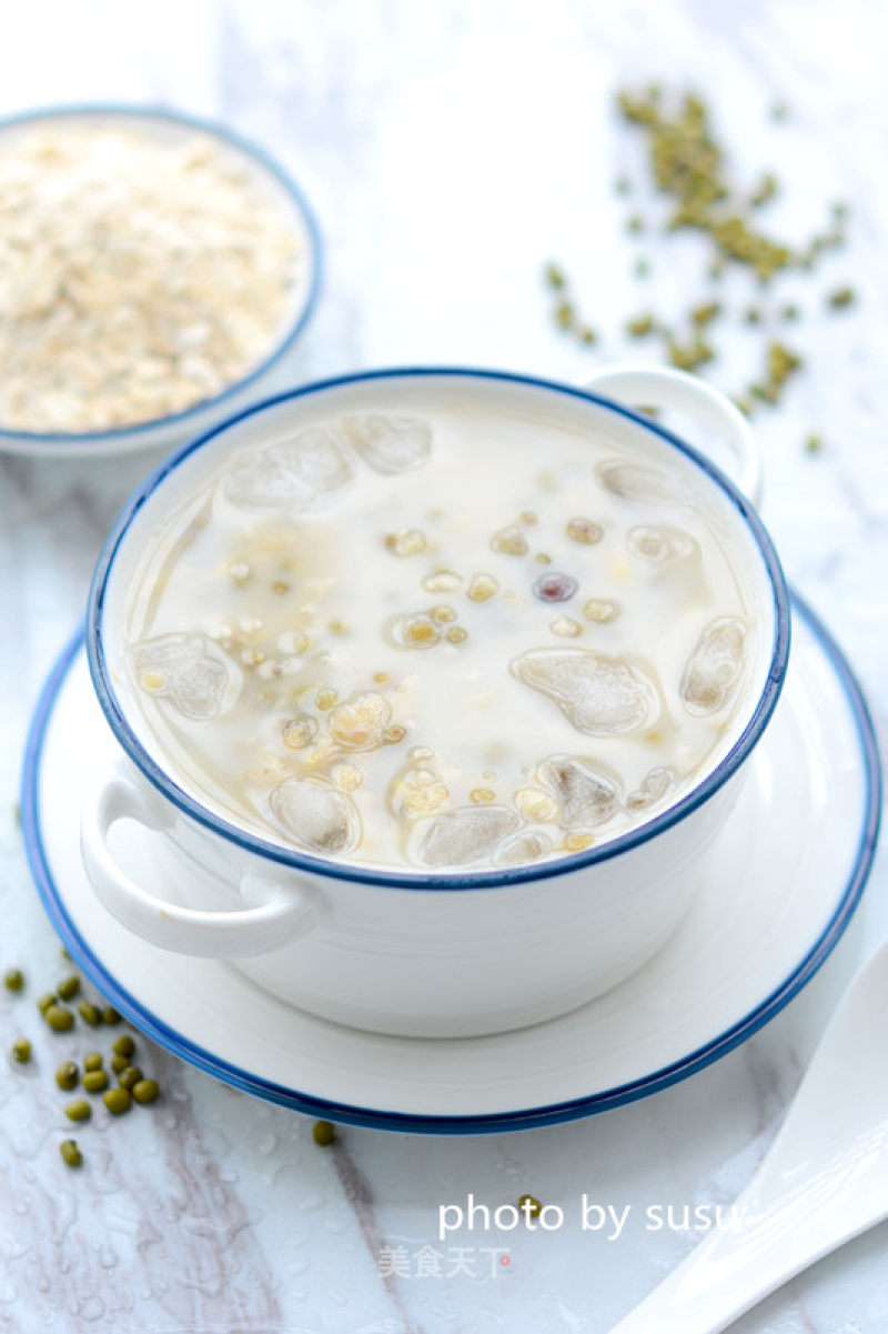 Oatmeal and Mung Bean Ice recipe