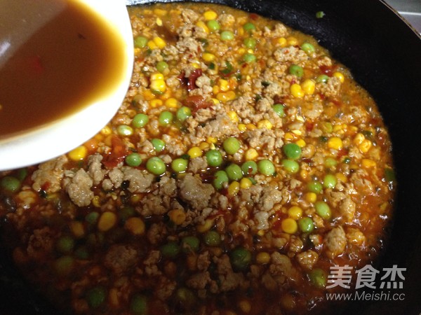 Fish-flavored Minced Pork and Mashed Potatoes recipe