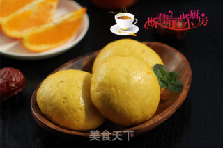 Taro Pumpkin Buns recipe