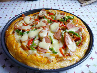 [diy New Orleans Barbecue Pizza] Novices are Also Wonderful-----assorted Pizza with Chicken Drumsticks recipe