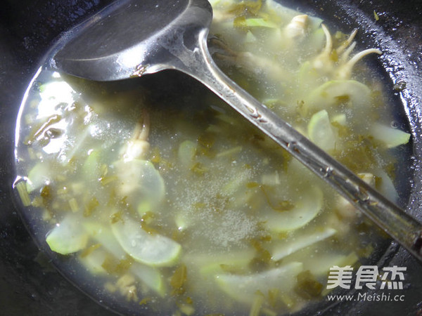Pickled Cabbage Razor Clams Night Flowering Soup recipe
