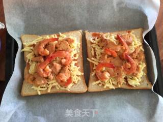 #四session Baking Contest and is Love to Eat Festival#sealand Toast Pizza recipe