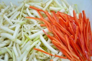 Stir-fried Shredded Pork with White Celery recipe