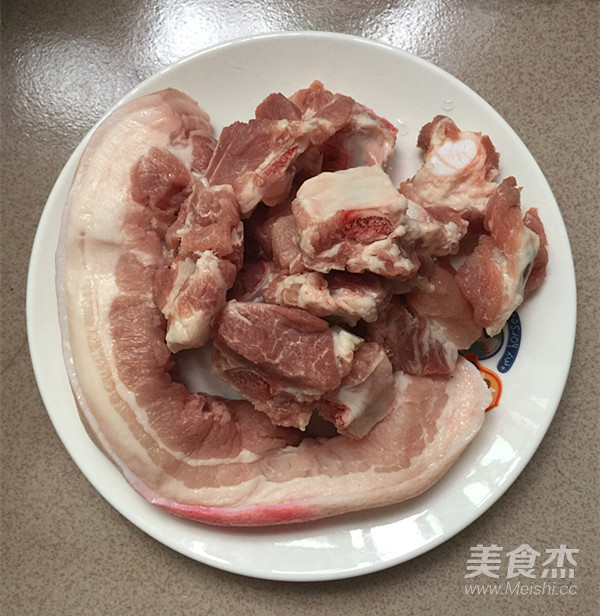 Steamed Pork Ribs with Spicy Powder recipe