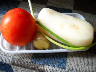 Fresh Lotus Root Slices in Tomato Sauce recipe