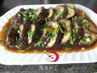 Steamed Eggplant Box recipe