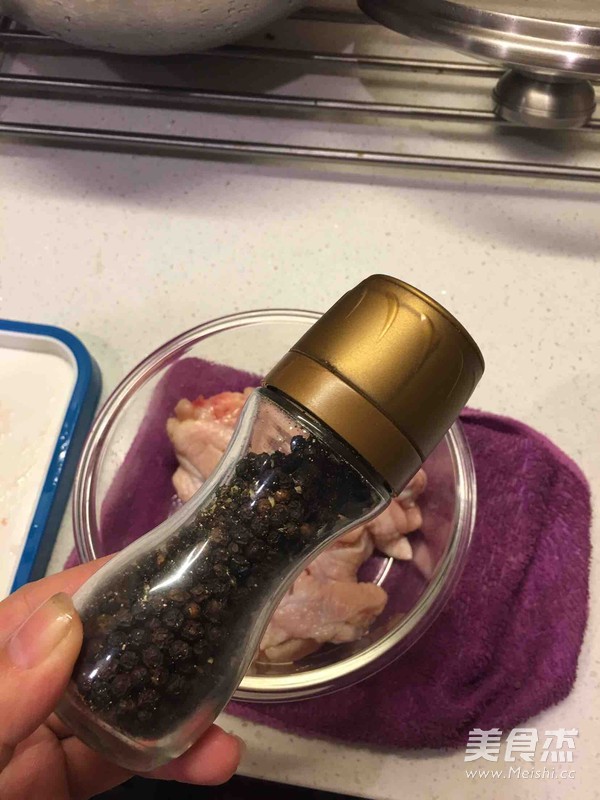 Microwave Version Chicken Root recipe