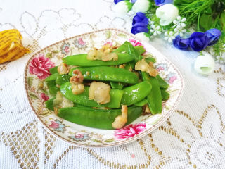 #trust之美# Fried Pork Belly with Snow Peas recipe