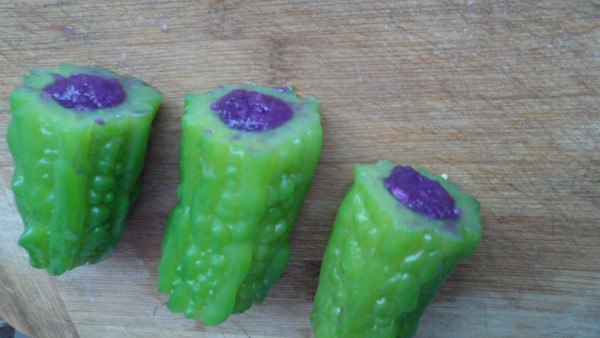 Purple Sweet Potato Bitter Gourd recipe