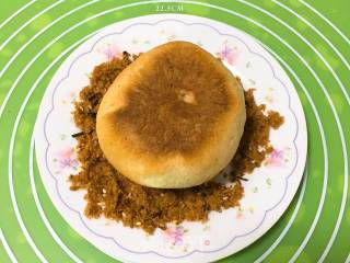 Seaweed Sesame Pork Floss Whole Wheat Bun recipe