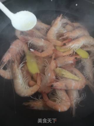 Home Cooking-boiled Jiwei Shrimp recipe