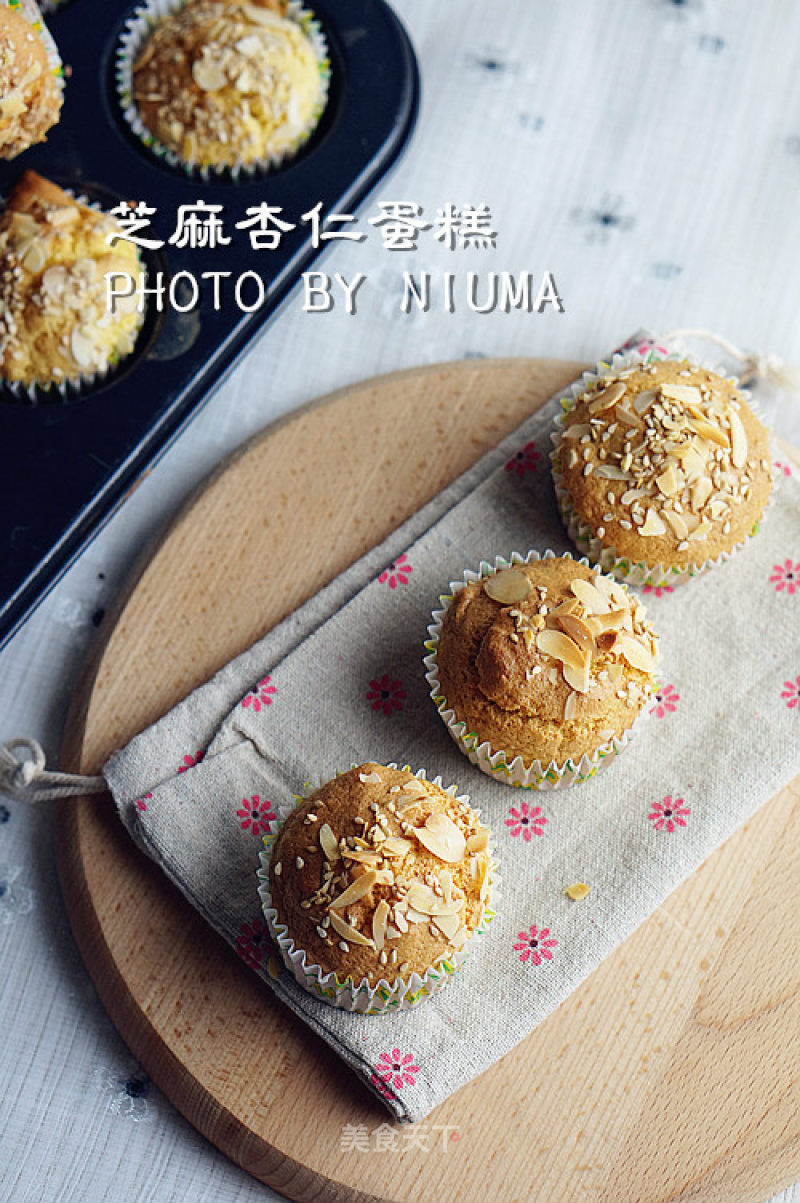 Sesame Almond Cake recipe