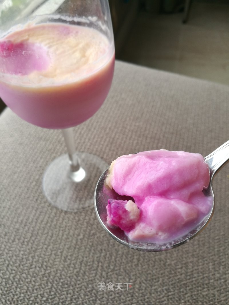 #trust之美# Red Pitaya Pudding recipe