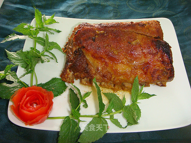 Mango Baked Pork Ribs recipe
