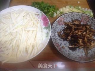 Braised Shiitake Mushrooms with Rice White recipe