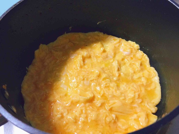 Smiley Cheese Omelet Rice recipe