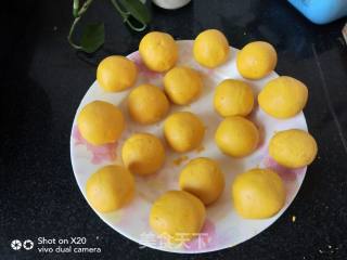 Pumpkin Glutinous Rice Sesame Balls recipe