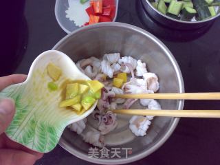 Squid with Wasabi recipe