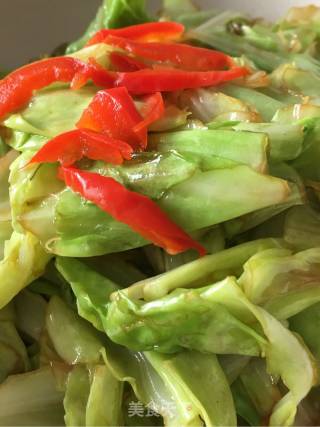 Stir-fried Green Cabbage recipe