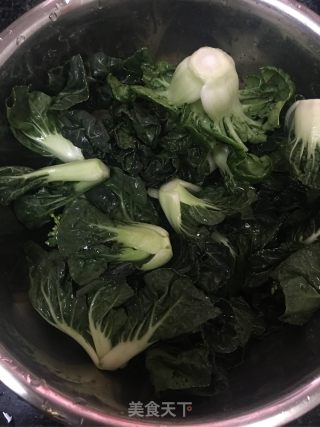 Stir-fried Milk Cabbage with Garlic recipe