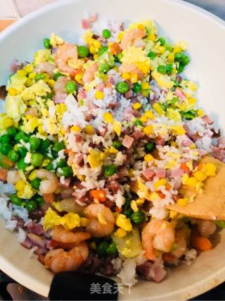 Assorted Quick Fried Rice recipe