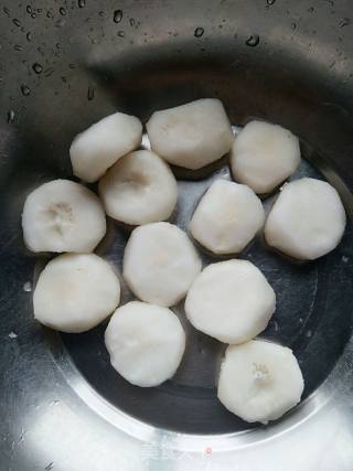 Braised Horseshoe Brown Sugar Water recipe