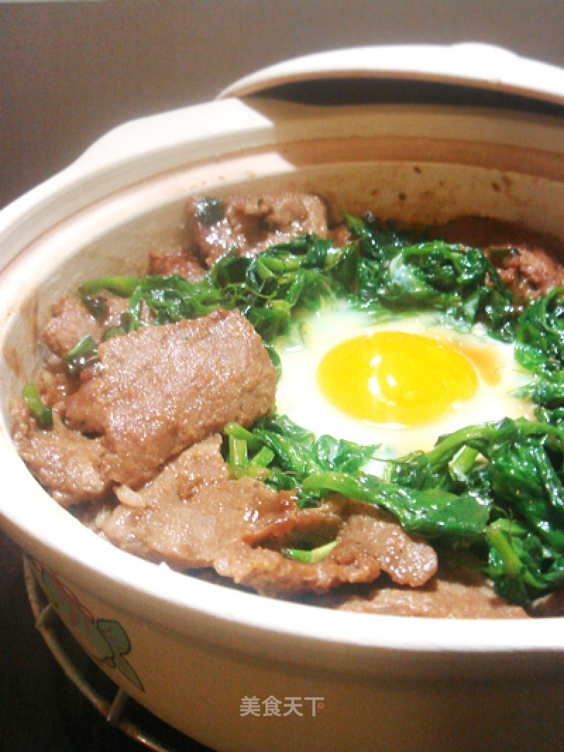 Carry Out The Claypot Rice to The End-nest Egg and Slippery Cow Claypot Rice recipe