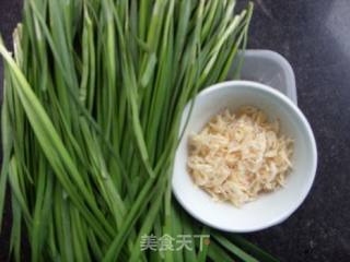 Strong Hometown Flavor-----------stir-fried Shrimp Skin with Chives recipe