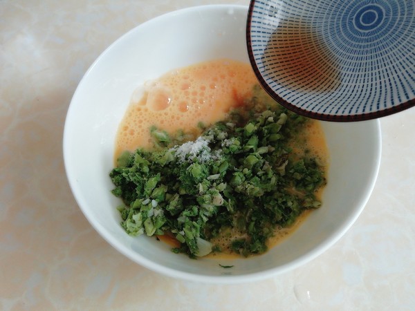 Fried Eggs with Spiny Sprouts recipe