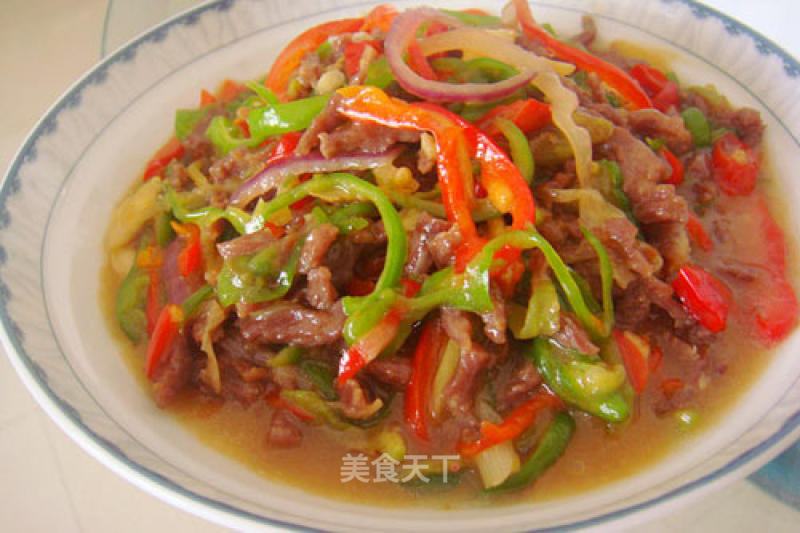 Stir-fried Beef Shreds recipe