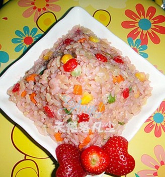 Strawberry Fried Rice recipe