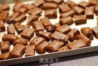 Toffee? Nougat? Sweet Candy with Cranberry Flavor recipe