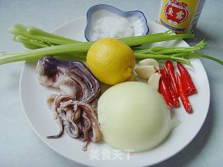 Thai Style Squid Whiskers recipe