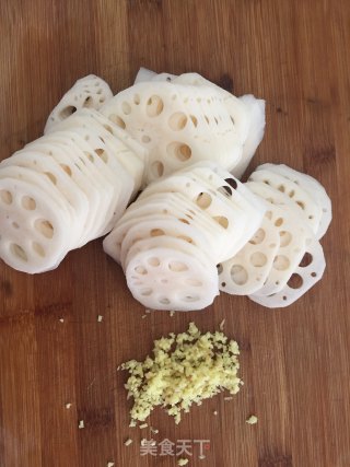Cold Lotus Root Slices recipe