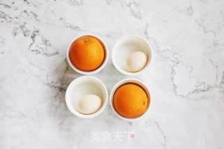 Orange Steamed Egg recipe