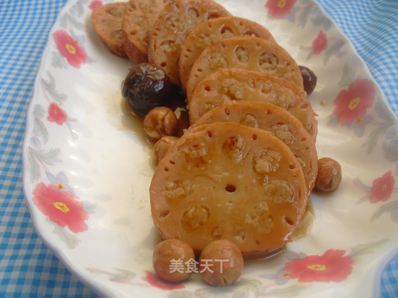 Honey Glutinous Rice Lotus Root recipe