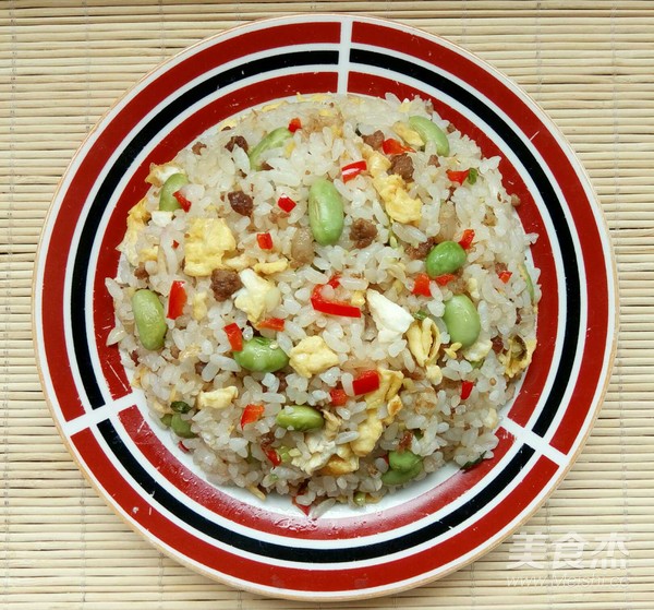 Fried Rice with Edamame and Egg recipe