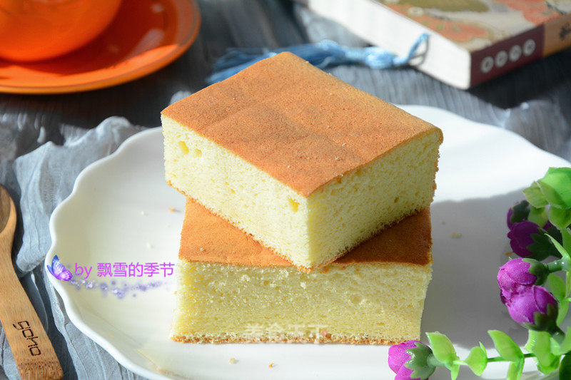 Square Sponge Cake recipe