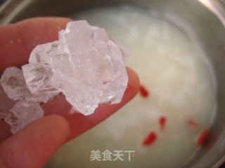Replenishing Blood and Nourishing Qi, Nourishing Appearance-ice-flowered Wolfberry Sweet Wine Stuffed recipe